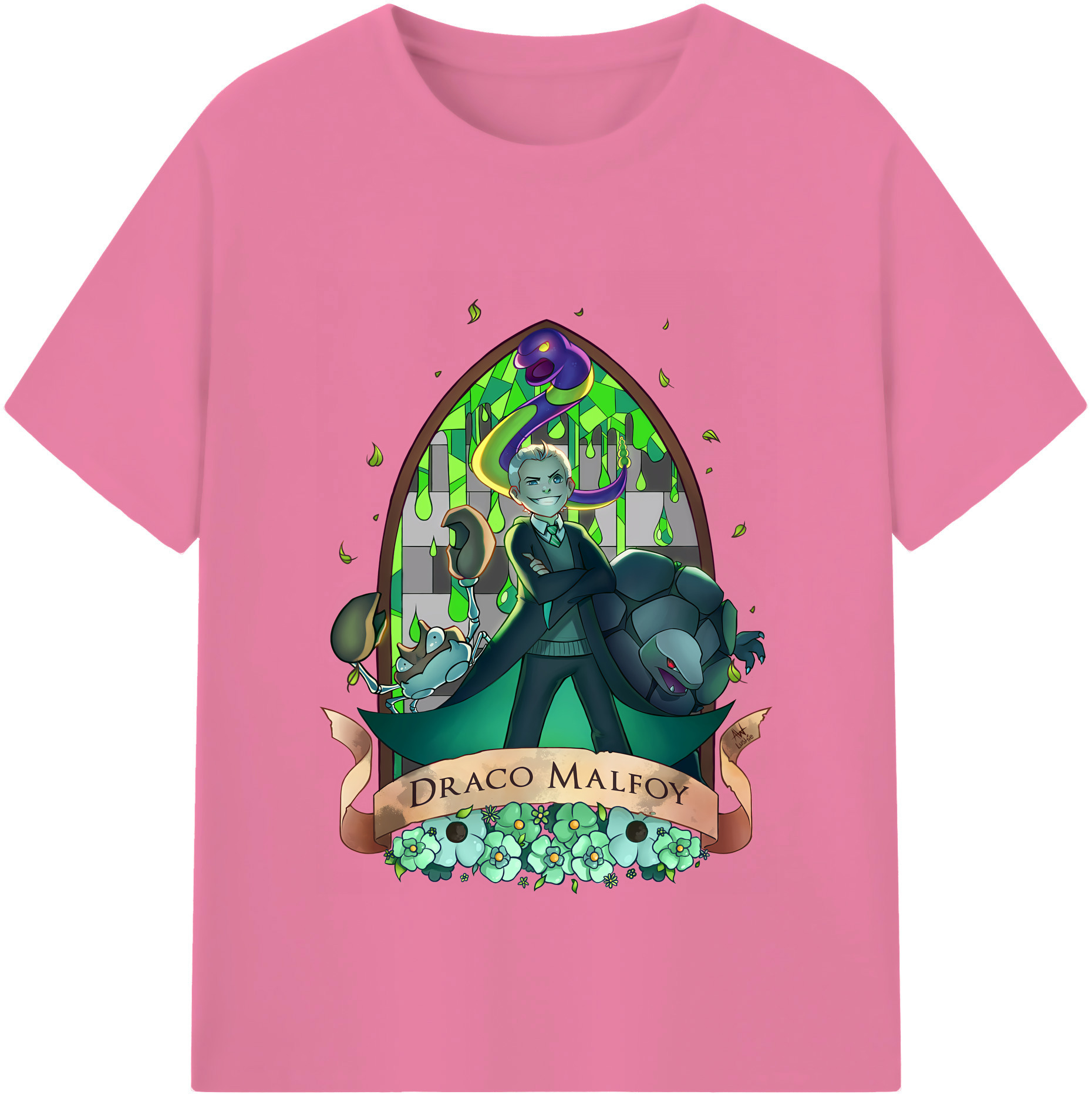 （画像用） Harry Potter ハリー・ポッターシリーズ 綿100％半袖Tシャツ（フロントプリント）